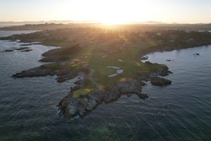 Victoria (Canada) 9th Tee Rock Dusk